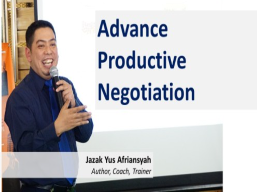 Advanced Productive Negotiation
